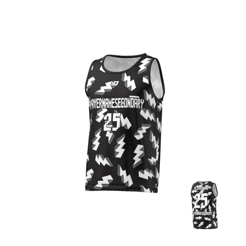Flight Singlet 3d Lightning - Black