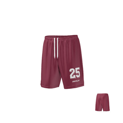 STRIDE SHORTS 1 - MAROON