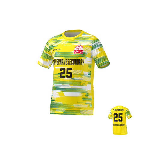 Nepean FA - Flight Jersey Glitch - Yellow