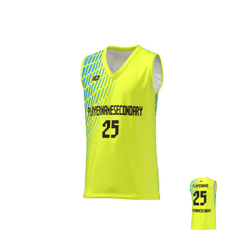 Basketball Jersey Gradient - Neon Yellow