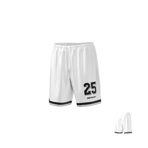 STRIDE SHORTS 8 - WHITE
