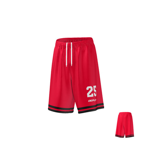 Basketball Shorts Hoops - Red