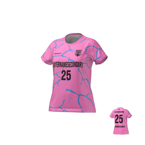 Flight Jersey Womens Cracks - Pink