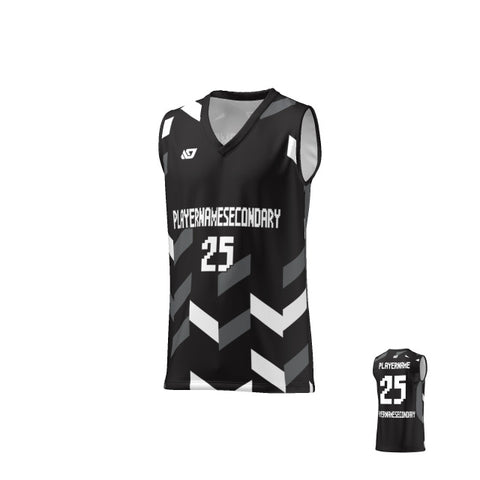 Basketball Jersey Arrows - Black