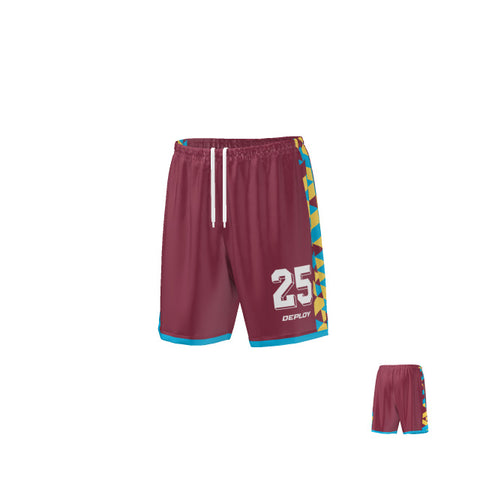 STRIDE SHORTS 6 - MAROON