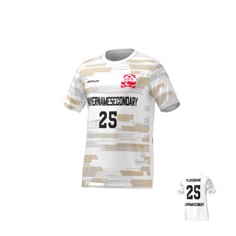 Nepean FA - Flight Jersey Glitch - White