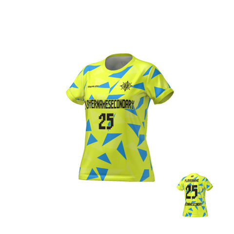Flight Jersey Womens Fragments - Neon Yellow