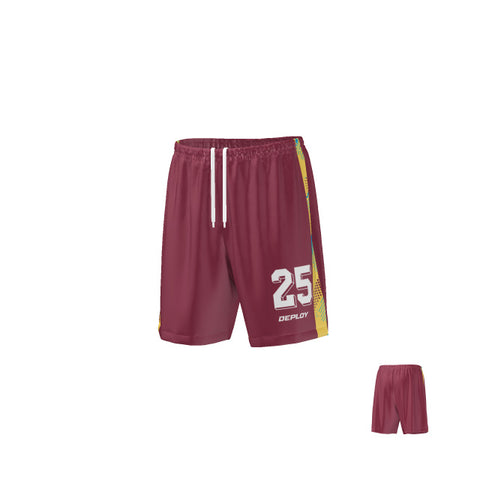 STRIDE SHORTS 10 - MAROON
